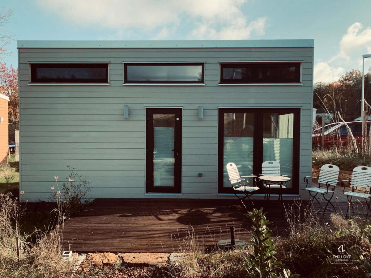 Tinylodge Am Ellertshaeuser See Stadtlauringen المظهر الخارجي الصورة