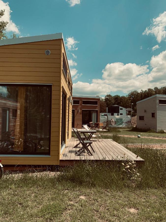 Tinylodge Am Ellertshaeuser See Stadtlauringen المظهر الخارجي الصورة
