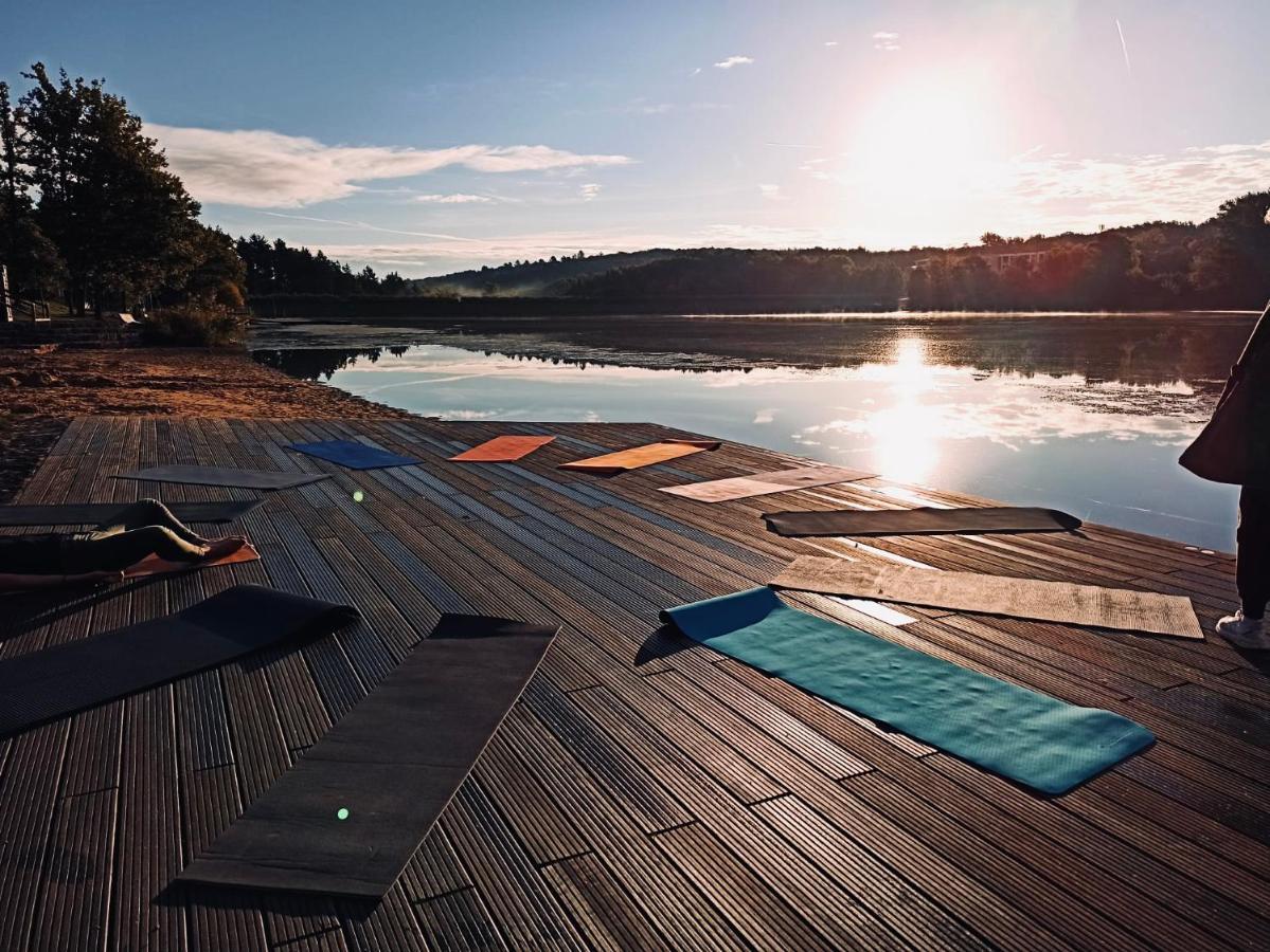 Tinylodge Am Ellertshaeuser See Stadtlauringen المظهر الخارجي الصورة