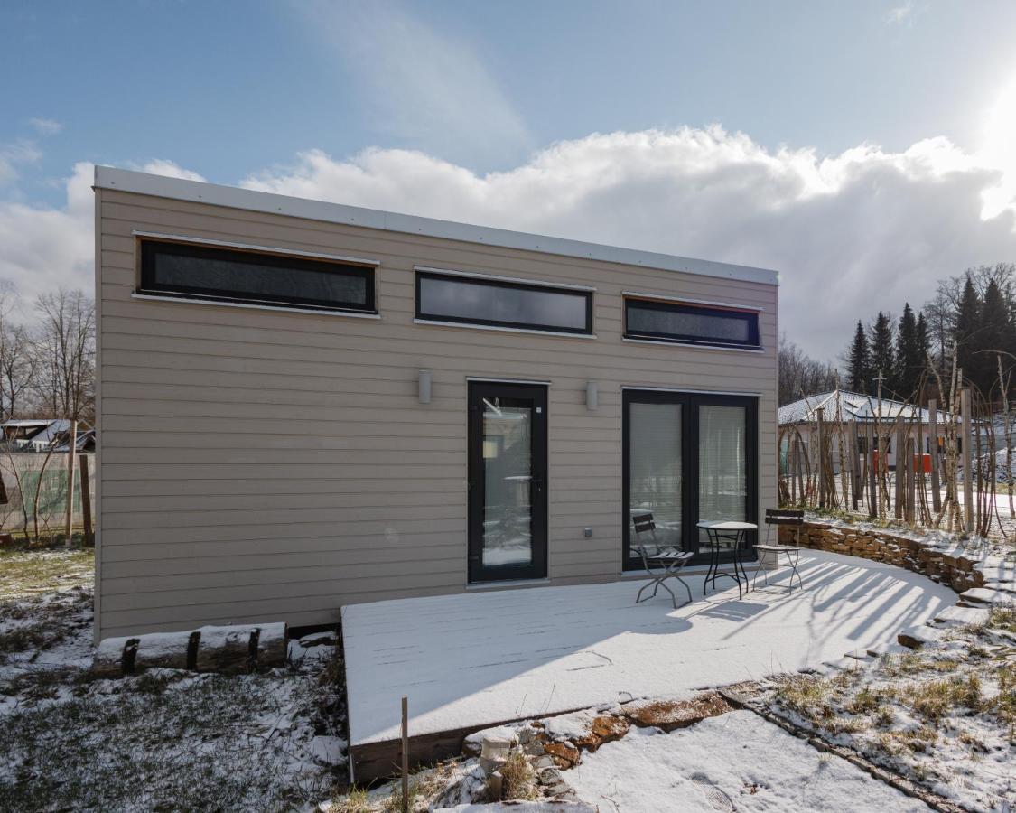 Tinylodge Am Ellertshaeuser See Stadtlauringen المظهر الخارجي الصورة
