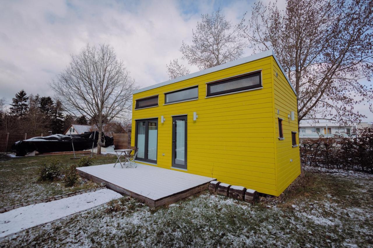 Tinylodge Am Ellertshaeuser See Stadtlauringen المظهر الخارجي الصورة